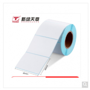天章（TANGO） 三防热敏标签打印纸80mm*60mm不干胶标签纸 条码纸电子秤纸 800张/卷 10卷/盒